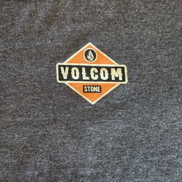 Volcom Men's size Large tee dark gray - Picture 3 of 9